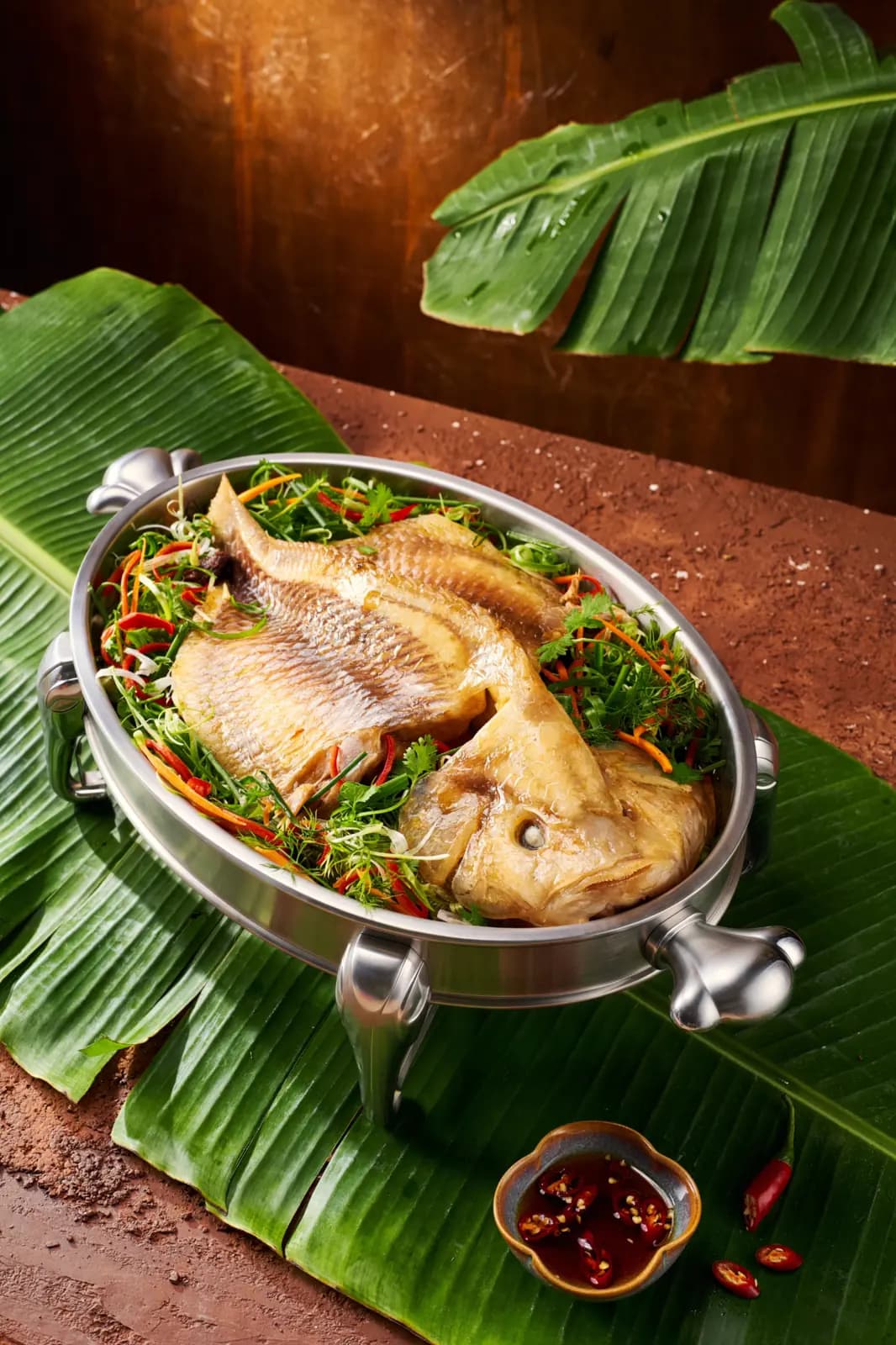 Cá hấp kim hoa